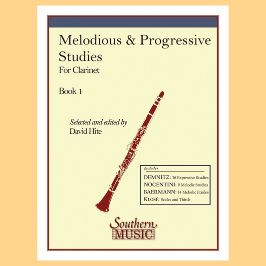 Melodious And Progressive Studies - Book 1 Clarinet