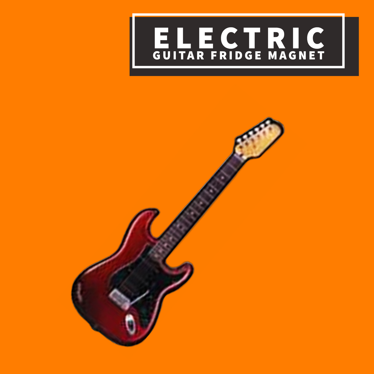 Electric Guitar Fridge Magnet