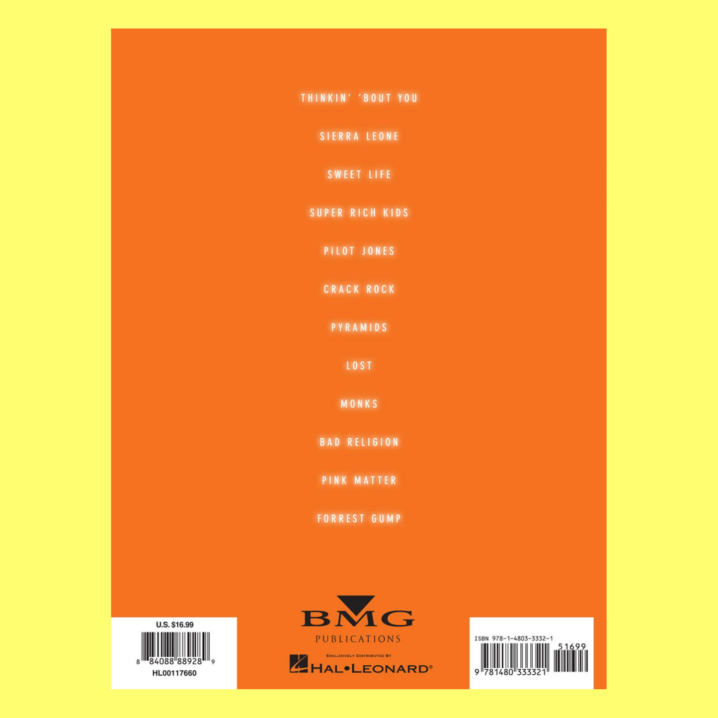 Frank Ocean - Channel Orange PVG Book