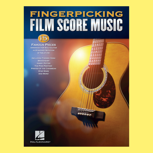 Fingerpicking Film Score Music Guitar Tab Book