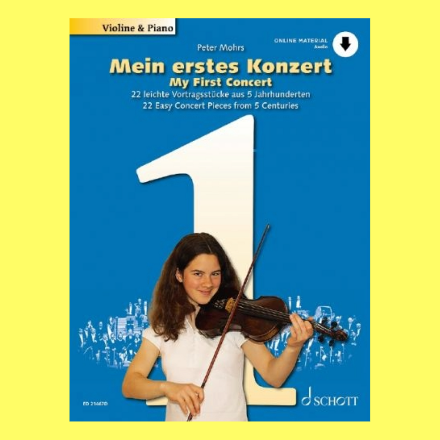 My First Concert Violin/Piano Bk/Cd