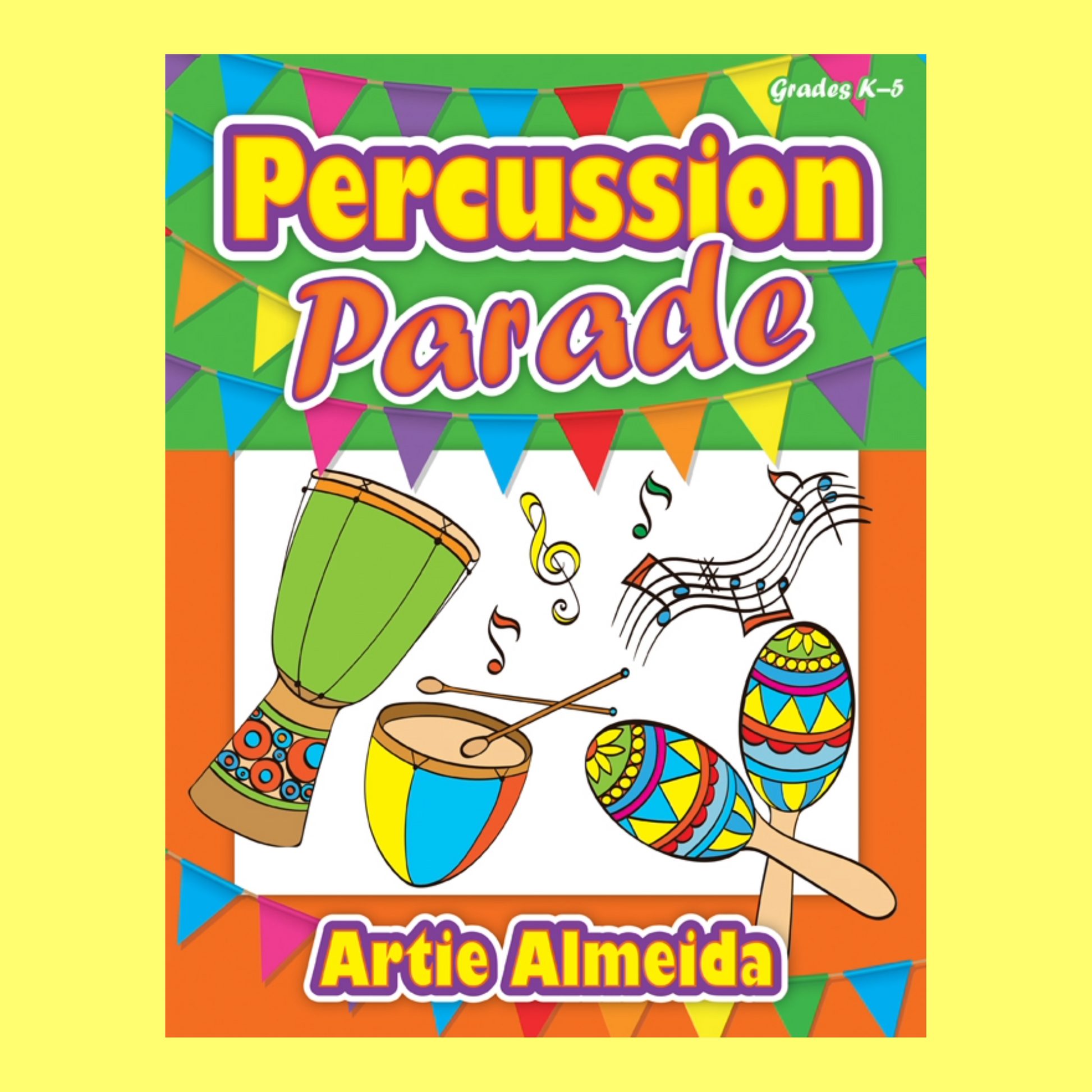 Percussion Parade - Gr K-5 Teacher Edition with Reproducible Pages Book/Olm