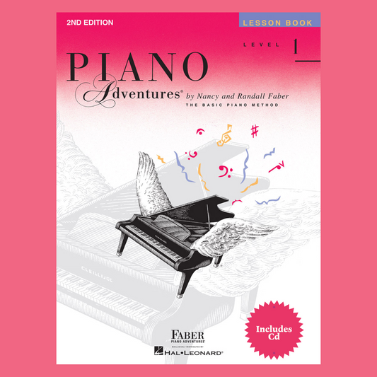 Piano Adventures: Lesson Level 1 Book/Cd (2nd Edition)