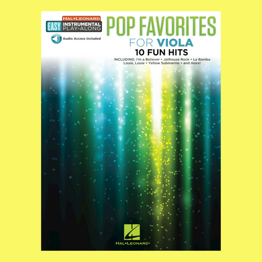 Pop Favorites For Viola Play Along Book/Ola