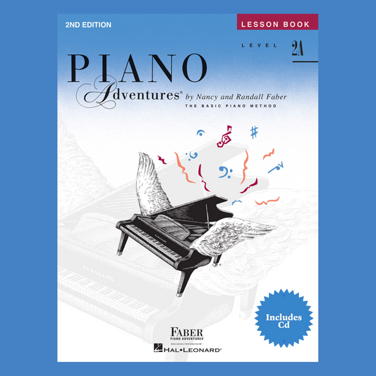 Piano Adventures: Lesson Level 2A Book/Cd (2nd Edition)
