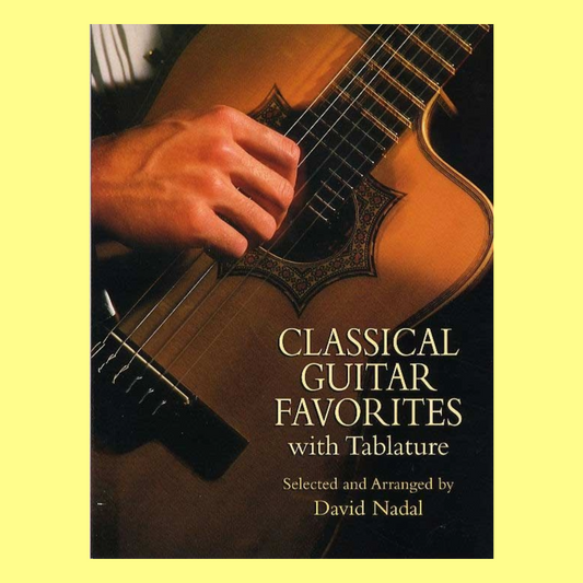 Classical Guitar Favorites With Tablature Book