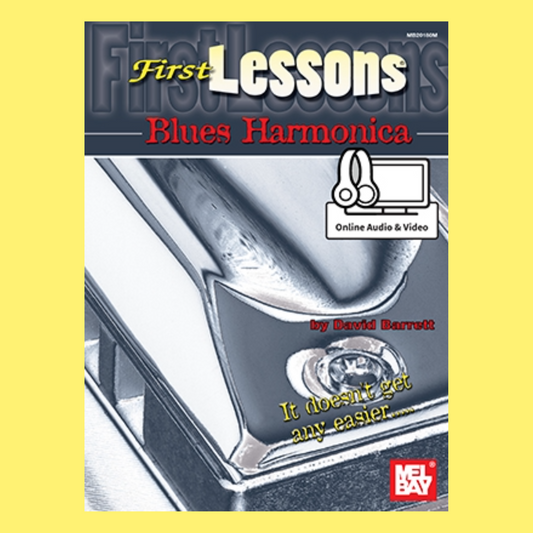 First Lessons Blues Harmonica Book/Ola