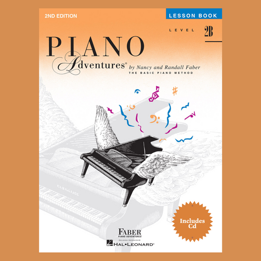 Piano Adventures: Lesson Level 2B Book/Cd (2Nd Edition) & Keyboard