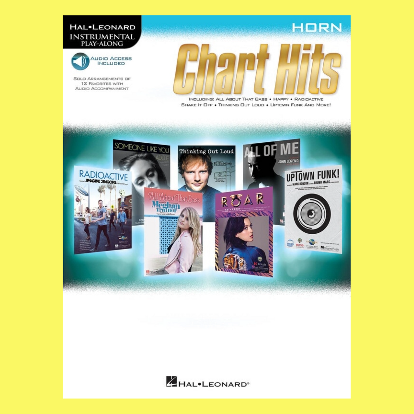 Chart Hits Horn Play Along Book/Ola