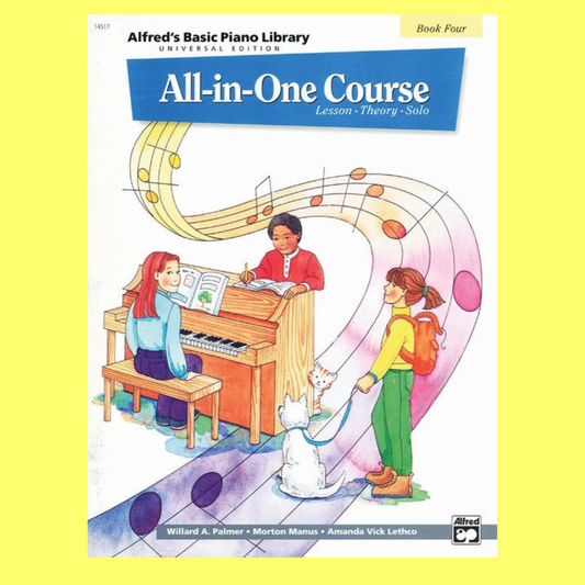 Alfred's Basic All-in-One Course - Book 4 (Universal Edition)