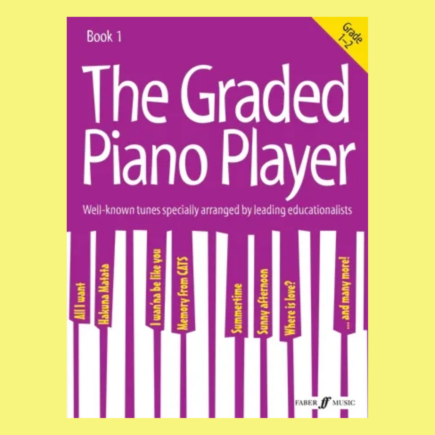 Graded Piano Player: Grade 1-2 Book