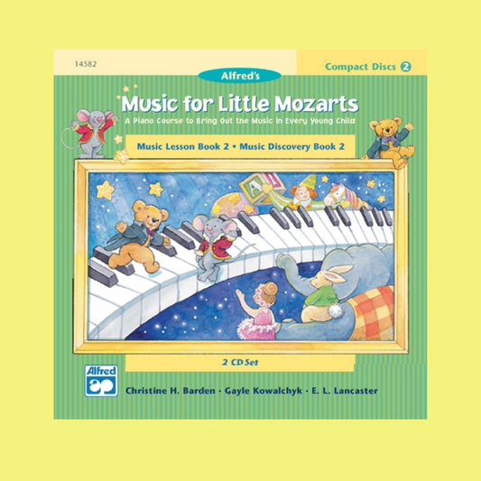 Alfreds Music for Little Mozarts- Lesson/Discovery 2 Cd Set (For Book 2)