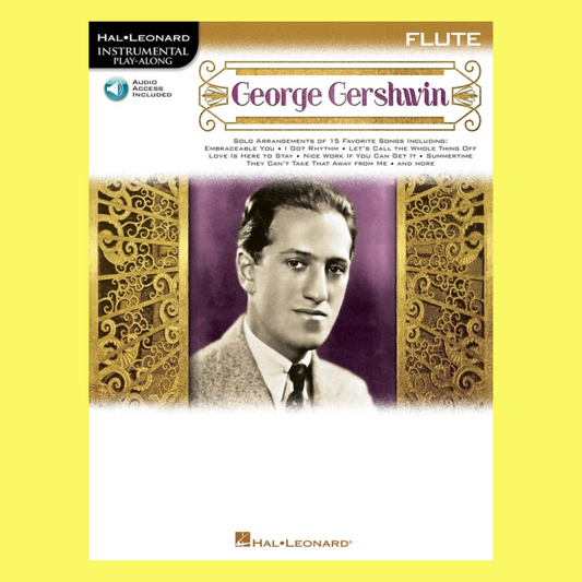 George Gershwin For Flute Play Along Book/Ola