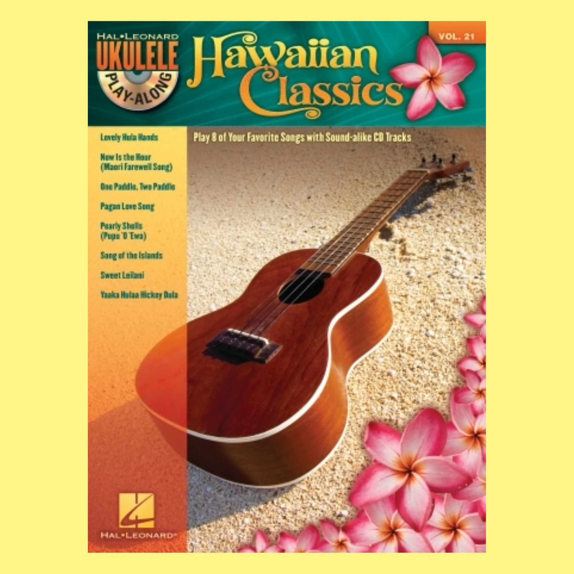 Hawaiian Classics Ukulele Play Along Volume 21 Book/Cd