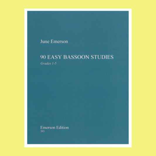 Emerson - 90 Easy Bassoon Studies