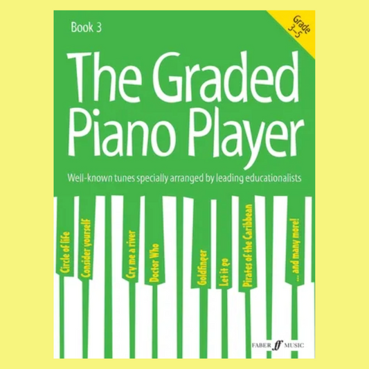 Graded Piano Player: Grade 3-5 Book