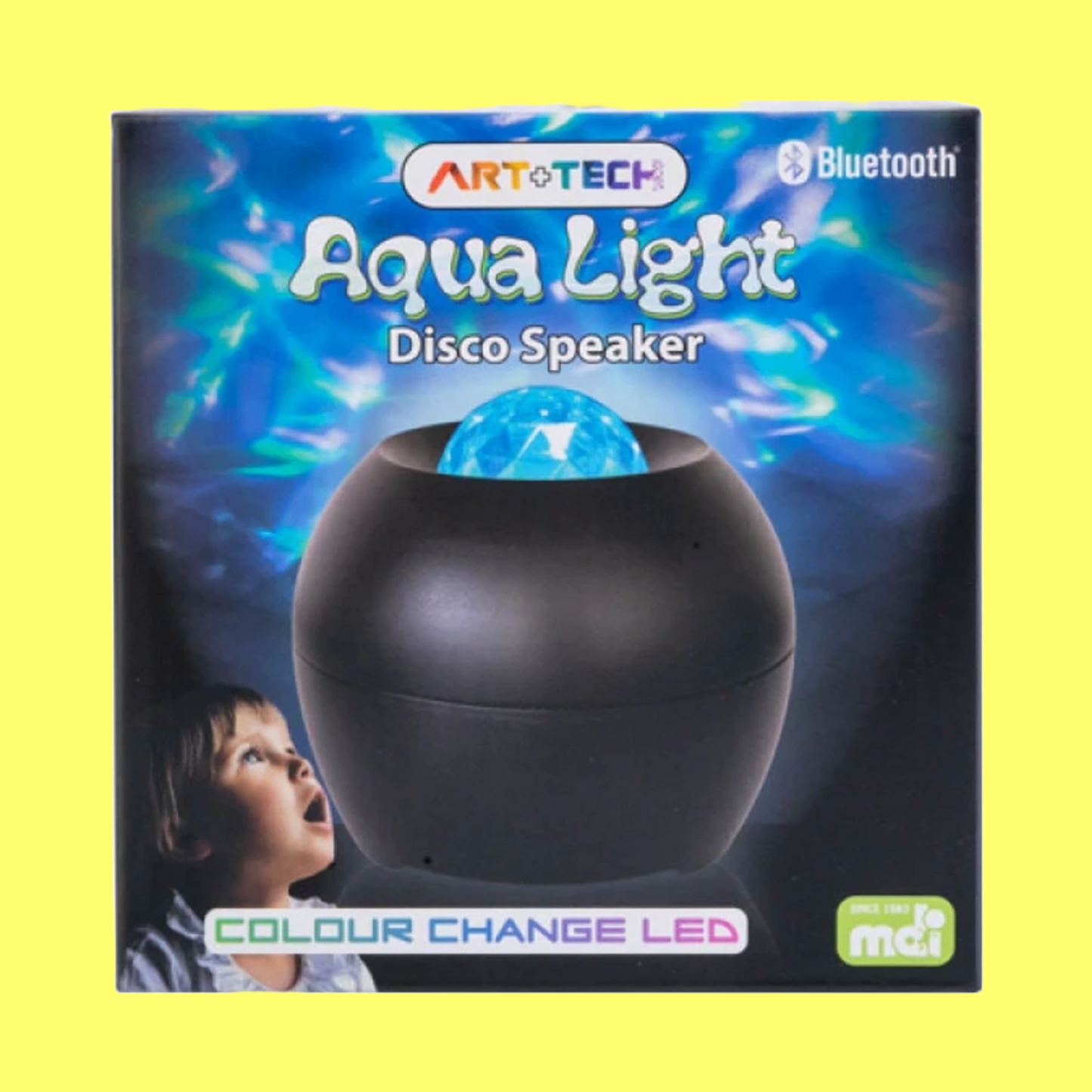 Aqua Light Disco Colour Changing Bluetooth Speaker