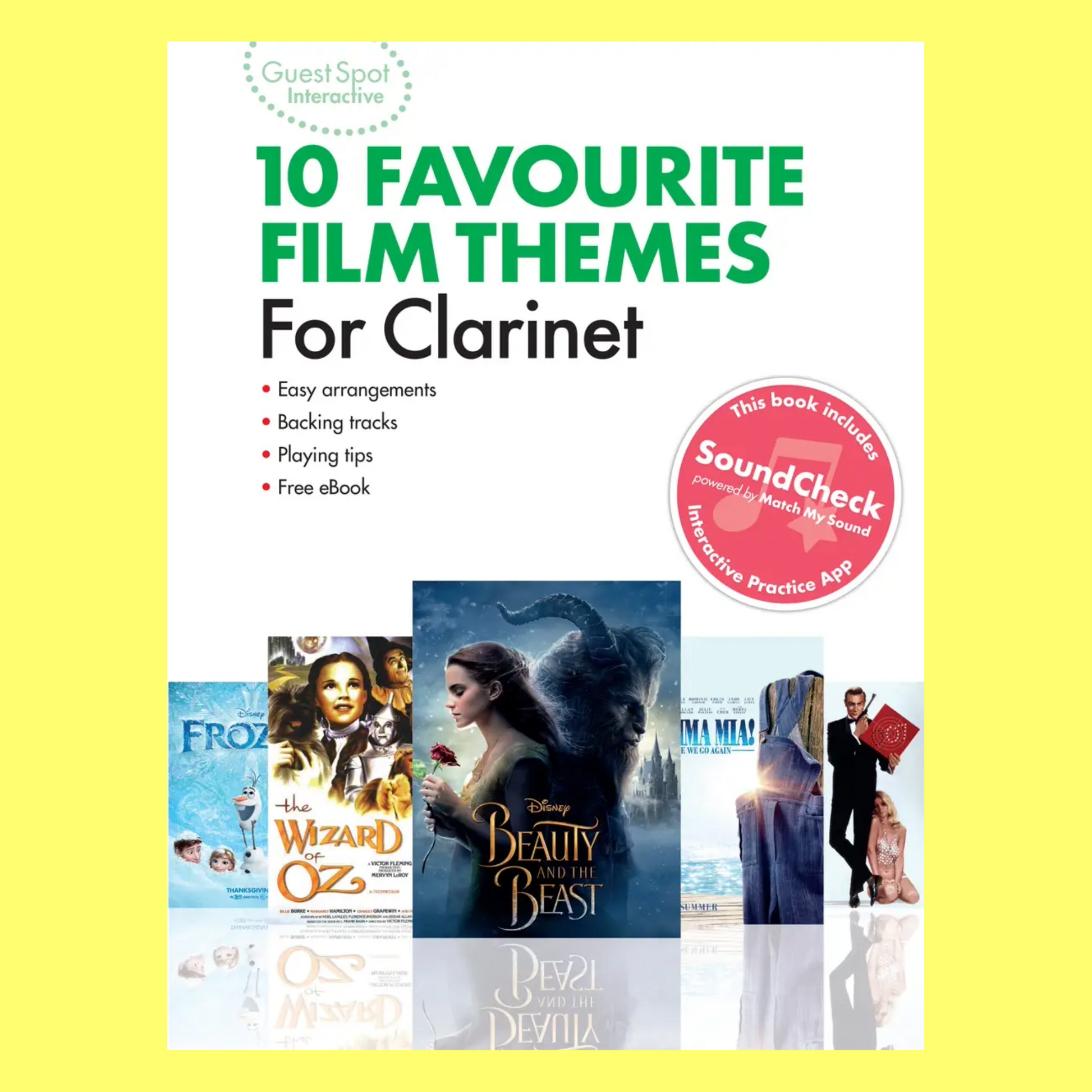 10 Favourite Film Themes For Clarinet Play Along Book/Ola