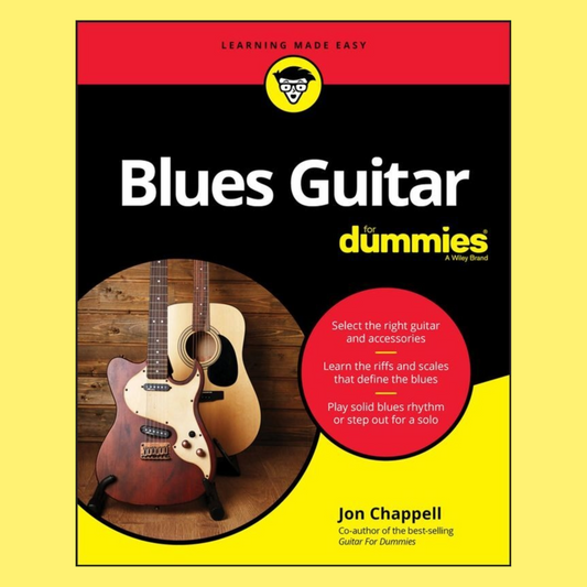 Blues Guitar For Dummies Book (First Edition)