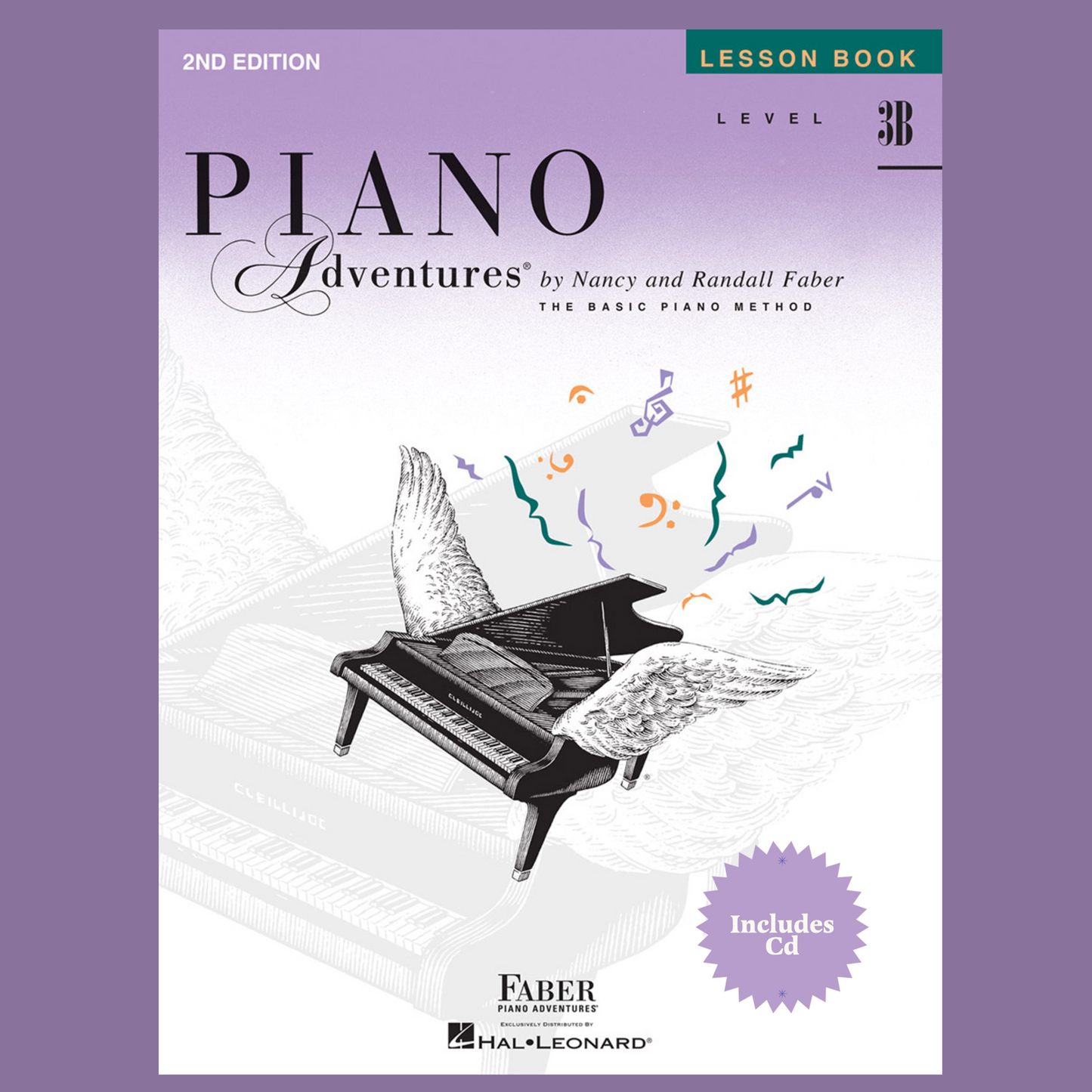 Piano Adventures: Lesson Level 3B Book/Cd (2nd Edition)