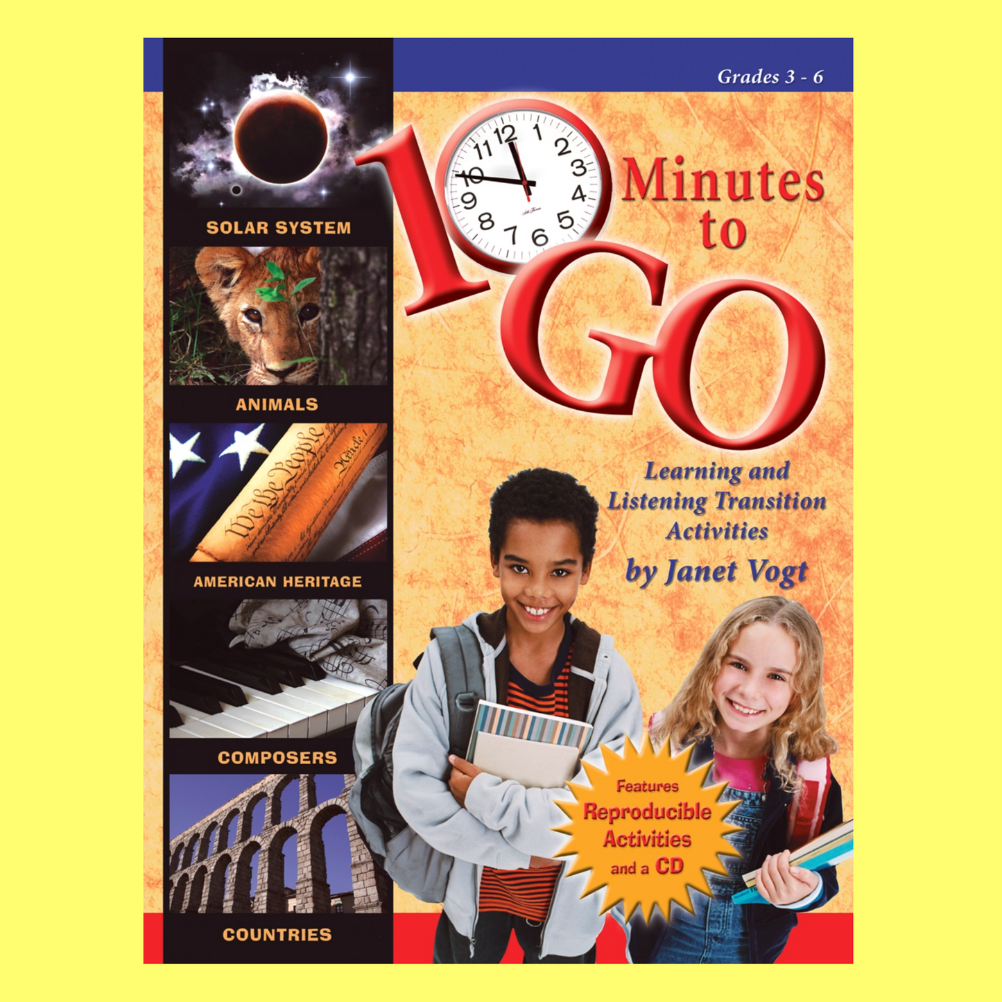 10 Minutes To Go - Learning & Listening Transition Activities Book/Cd