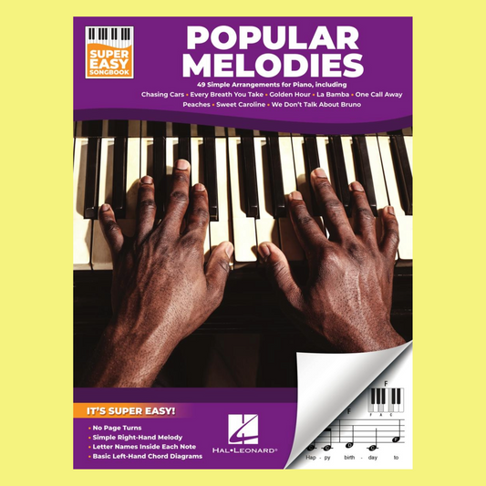 Popular Melodies - Super Easy Piano Songbook (49 Songs)