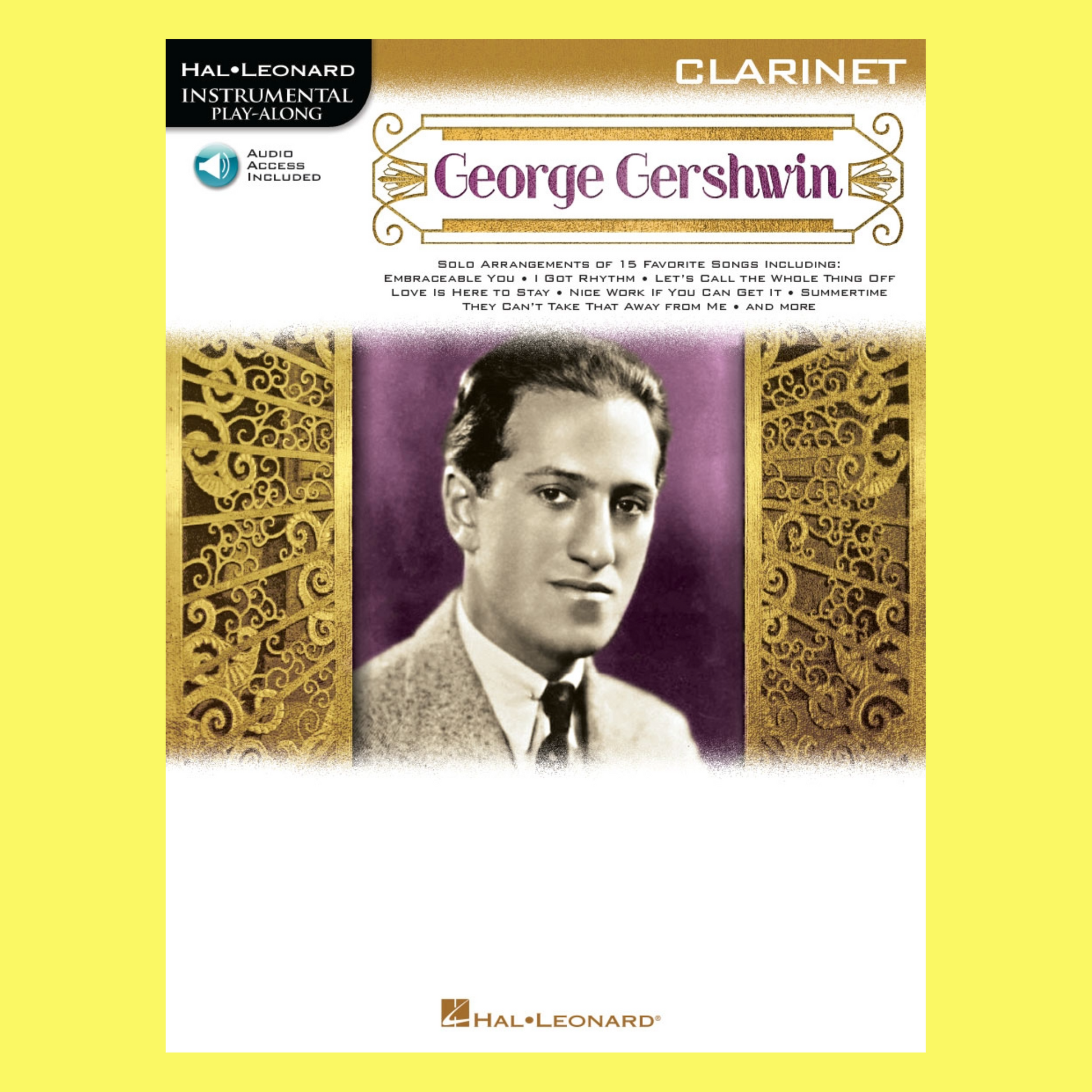 George Gershwin For Clarinet Play Along Book/Ola