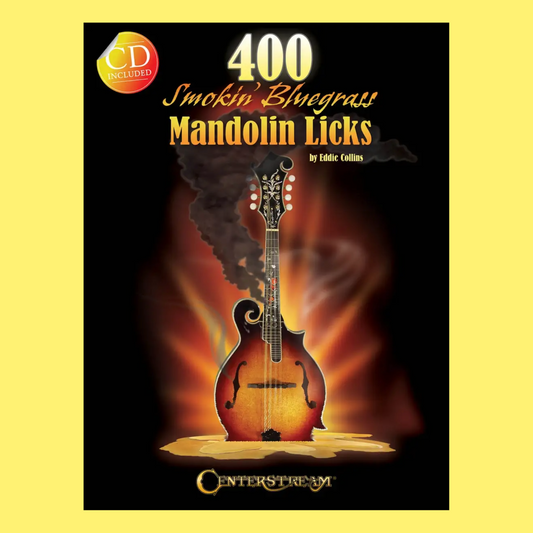 400 Smokin Bluegrass Mandolin Licks Book/Cd