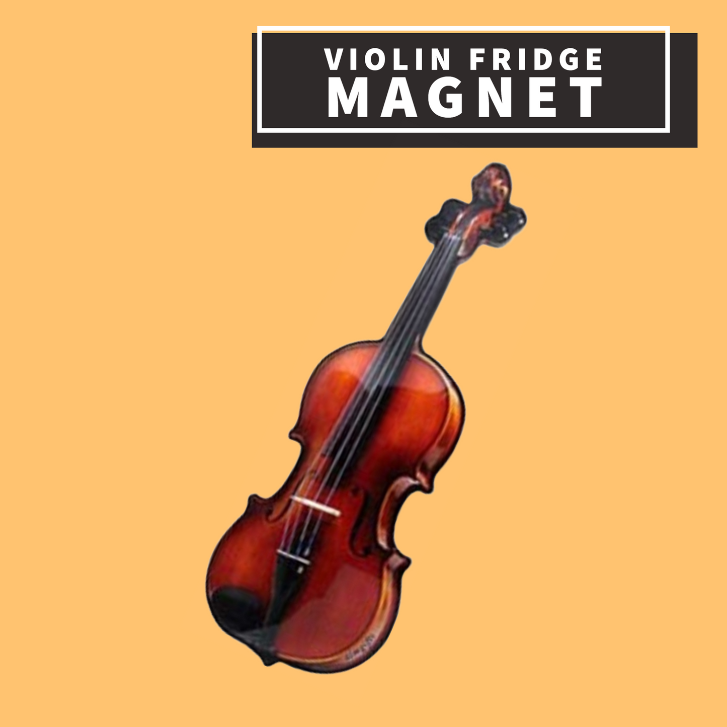 Violin Fridge Magnet