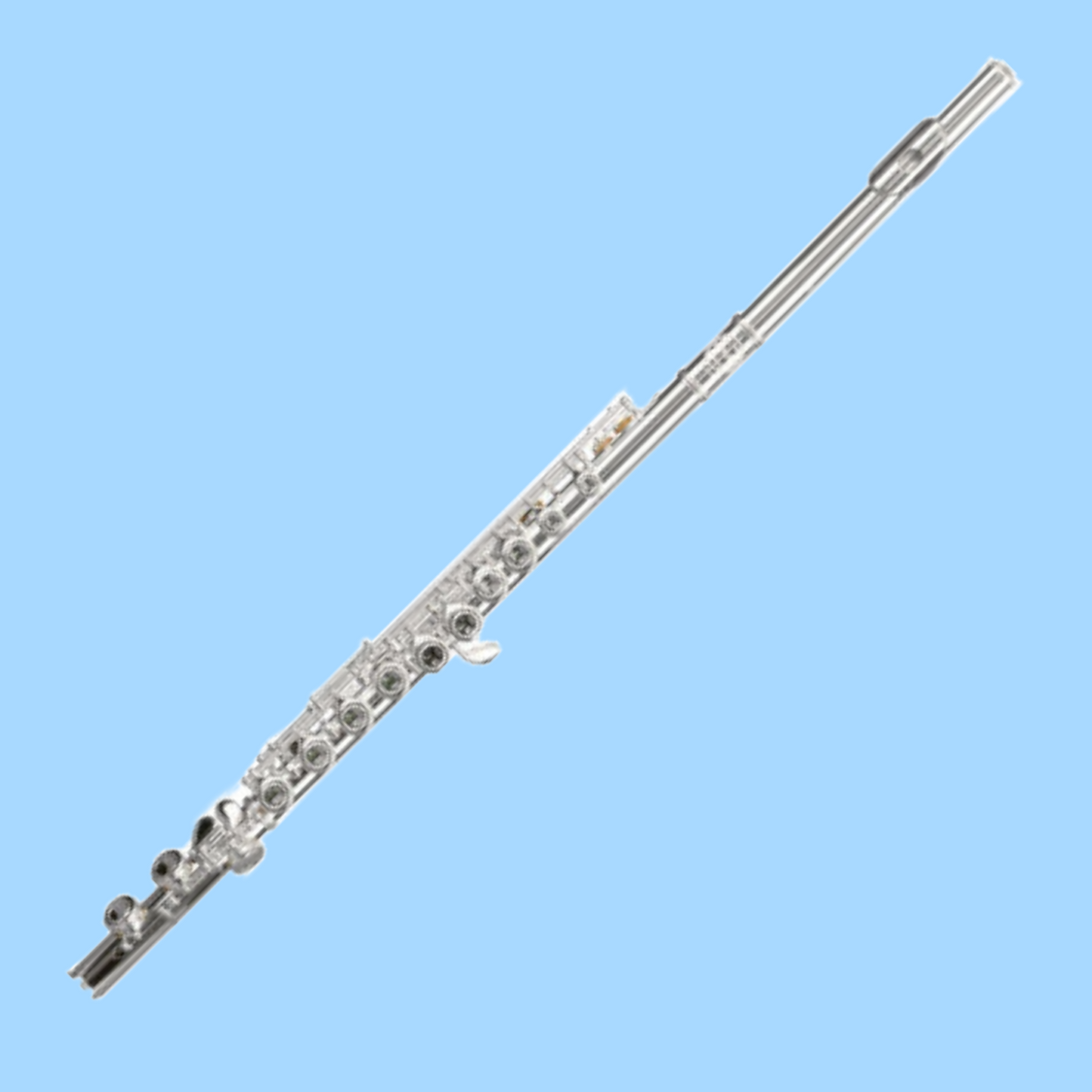 Grassi Silver Plated Closed Hole Flute (Intermediate Flute)