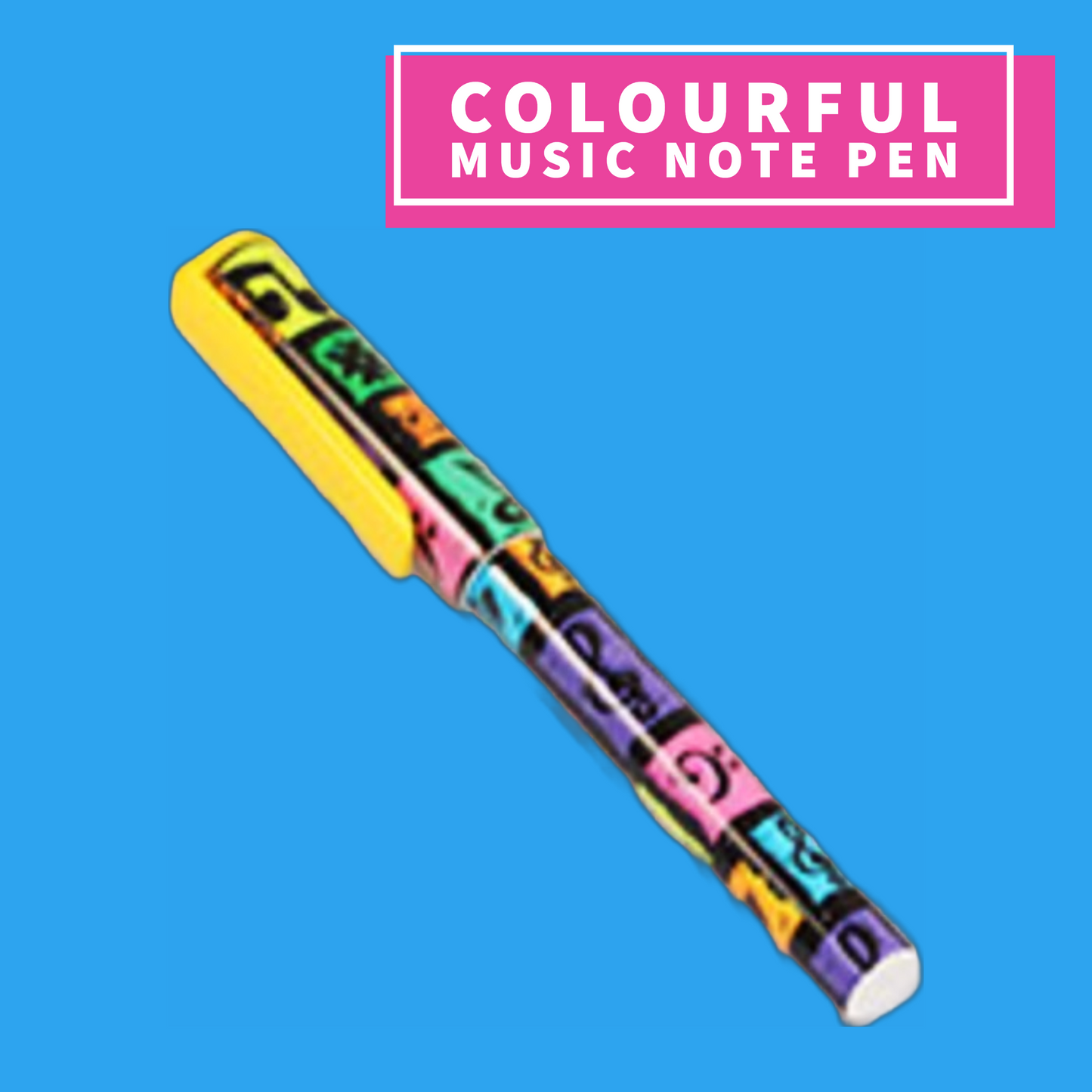 Colourful Music Note Pen