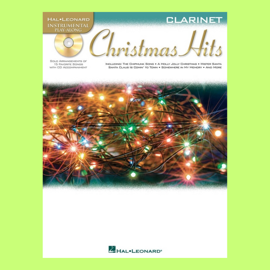 Christmas Hits For Clarinet Play Along Book/Cd