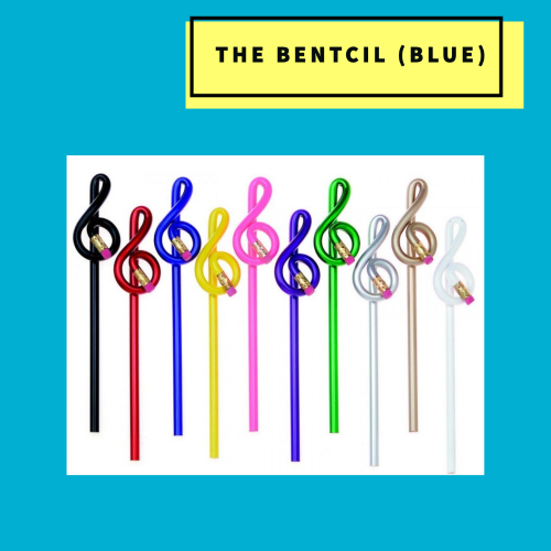 Bentcil - Treble Clef Design (Blue)