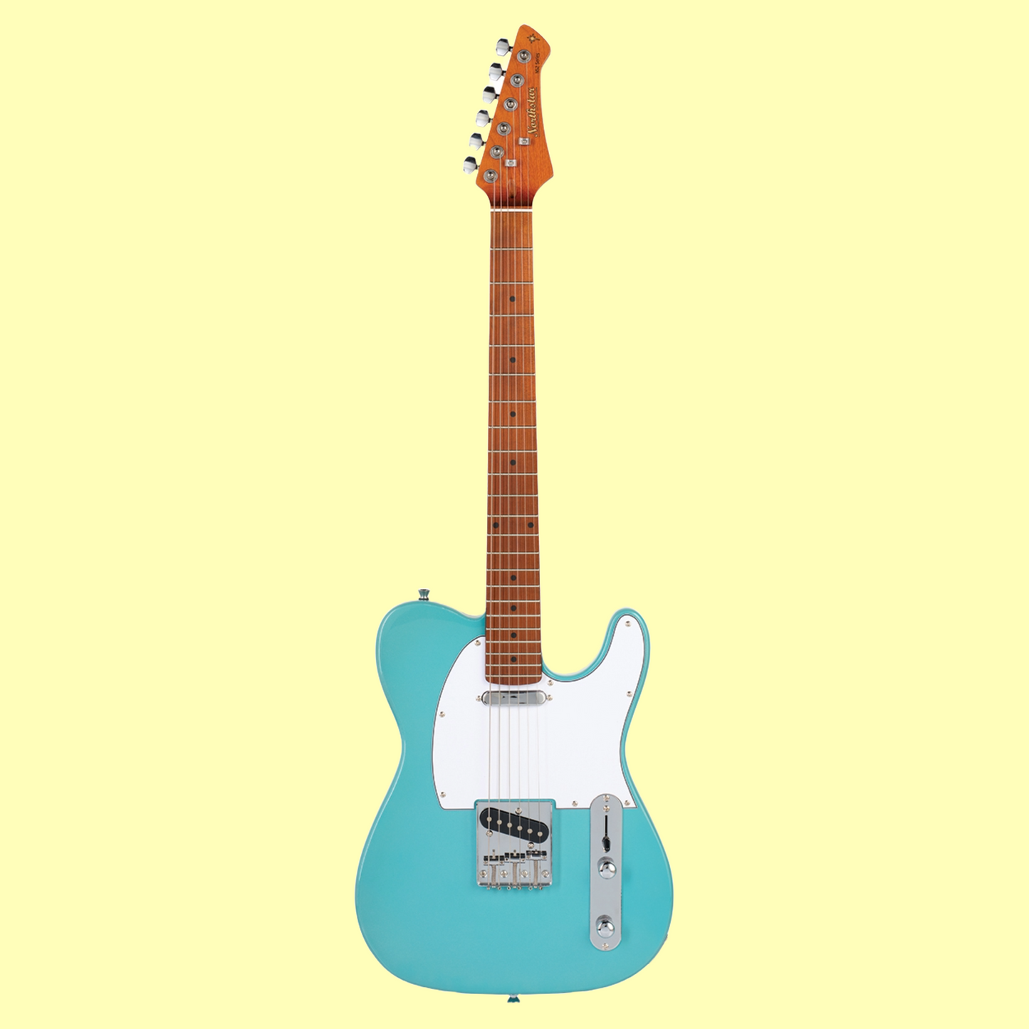 Northstar Cadillac Blue T-Style Electric Guitar, Amp & Accessory Christmas Pack