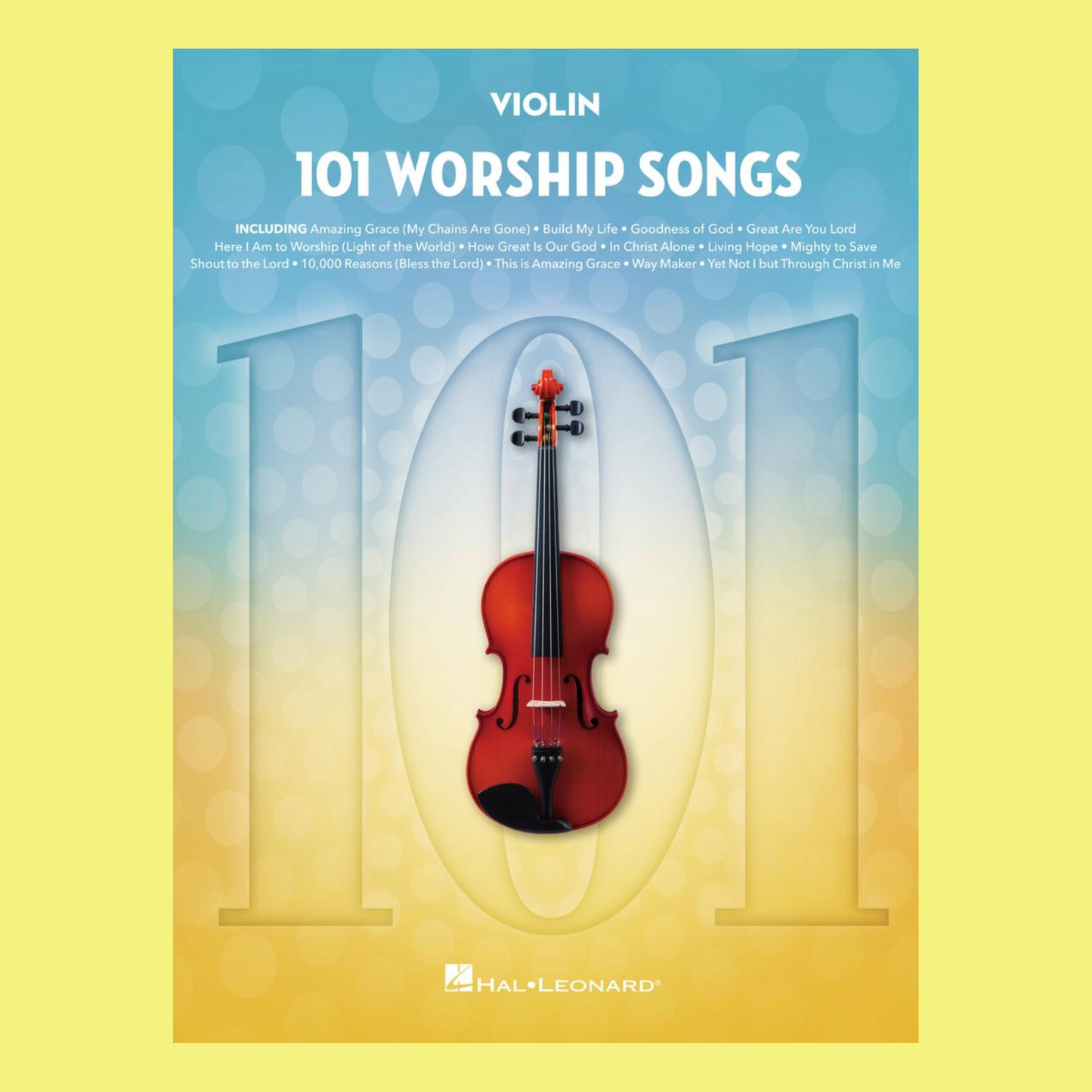 101 Worship Songs for Violin Book