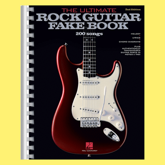 The Ultimate Rock Guitar Fake Book (200 Songs) Second Edition