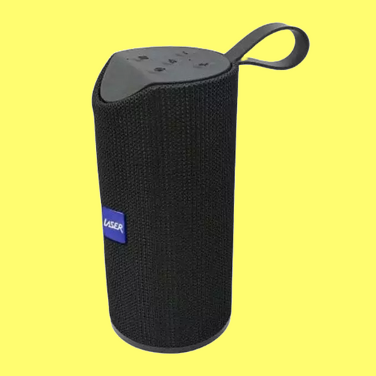 Laser - Bluetooth Cylinder Speaker - Black