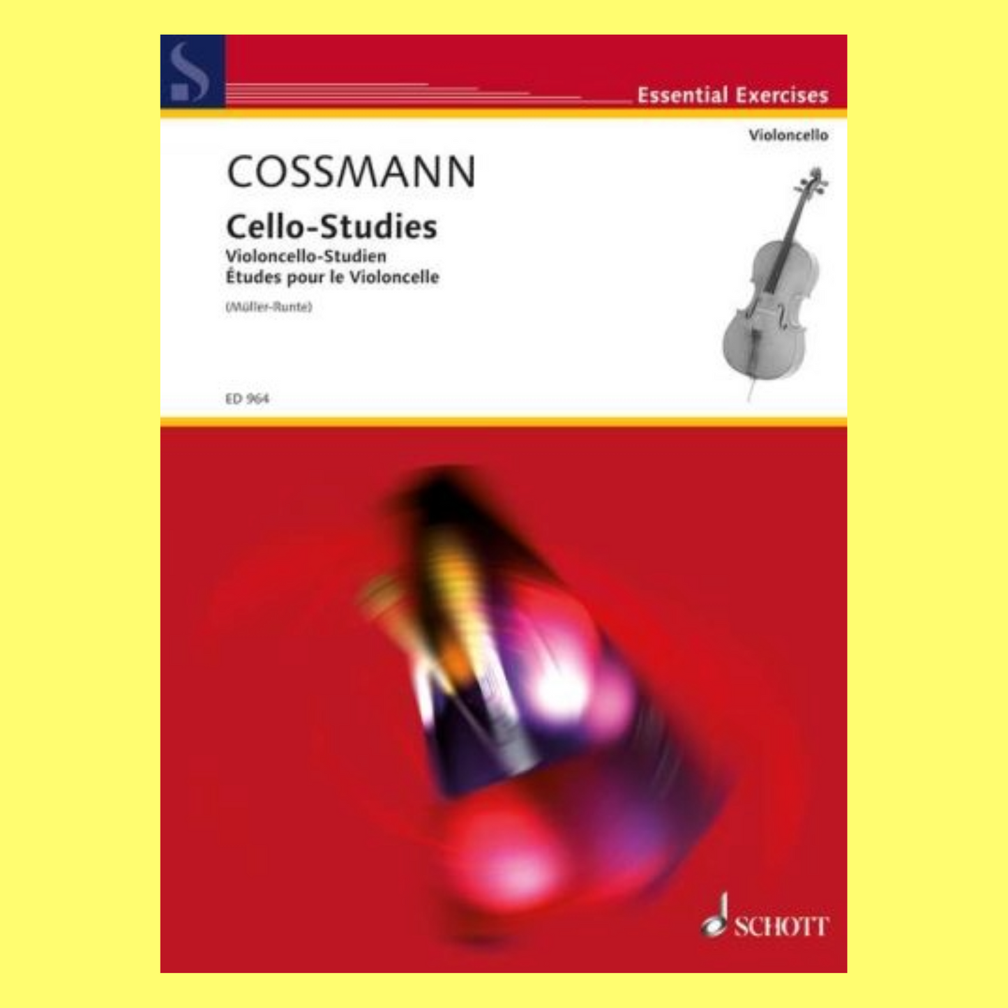 Bernhard Cossmann - Cello Studies Book