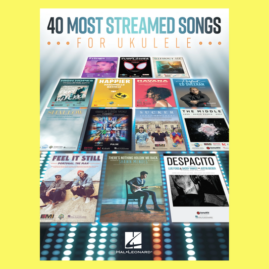 40 Most Streamed Songs For Ukulele Book