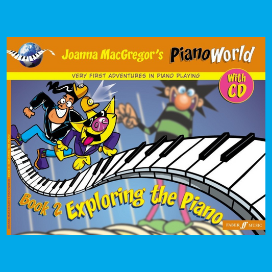 Pianoworld: Book 2 Exploring The Piano Book/Cd