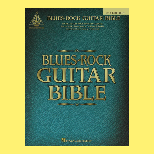 Blues-Rock Guitar Bible Tab Book (Second Edition)