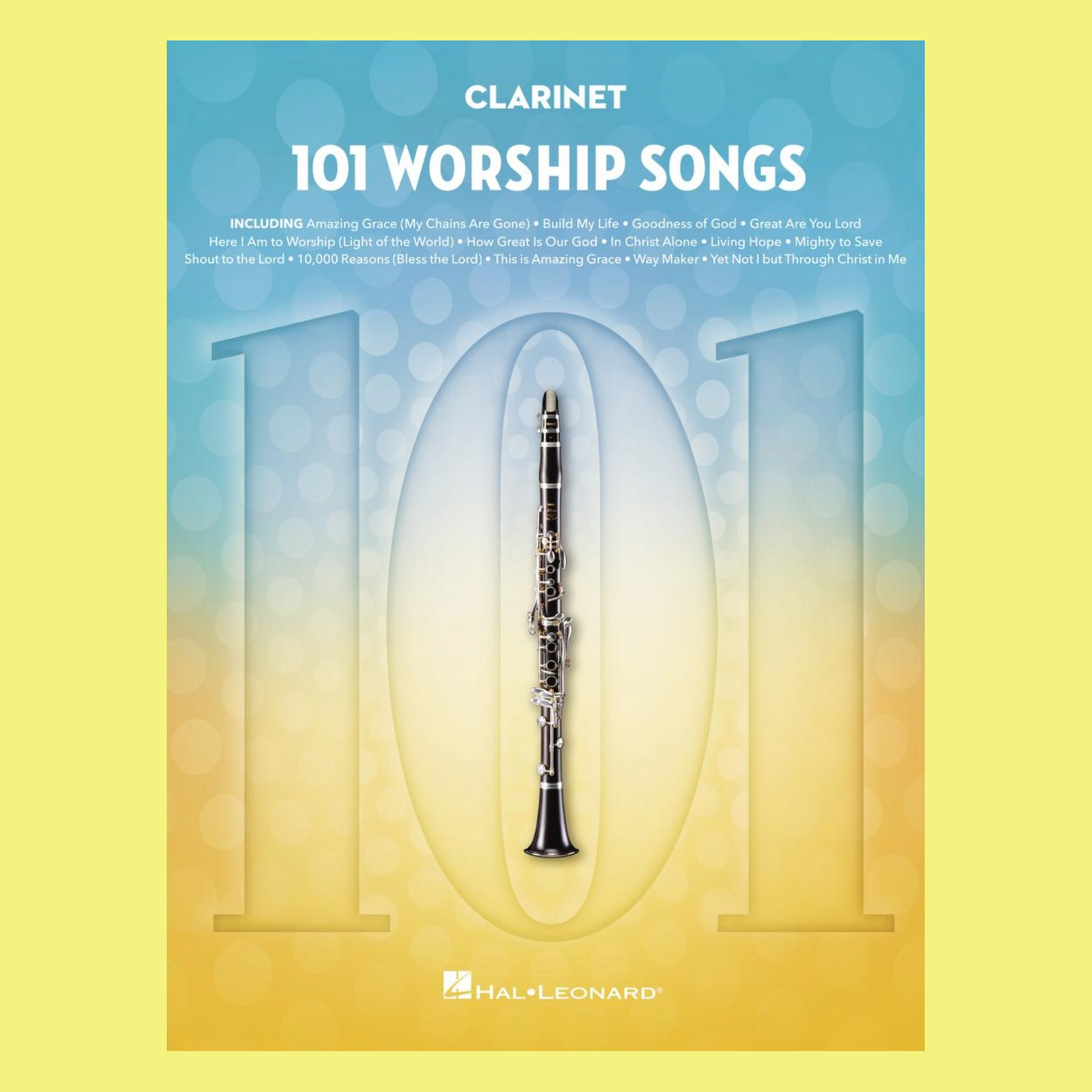 101 Worship Songs for Clarinet Book