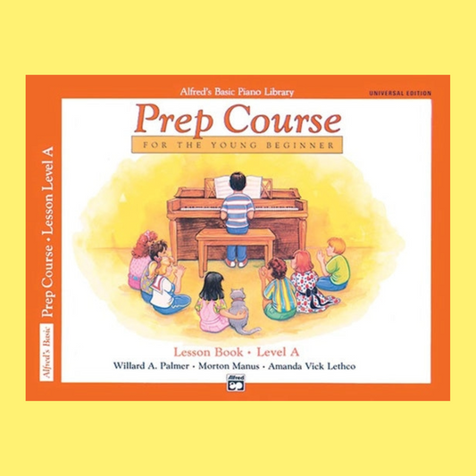 Alfred's Basic Piano Prep Course - Lesson Book Level A (Universal Edition) Book/Cd