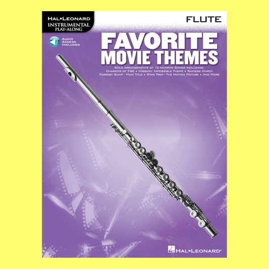 Favorite Movie Themes For Flute Play Along Book/Ola