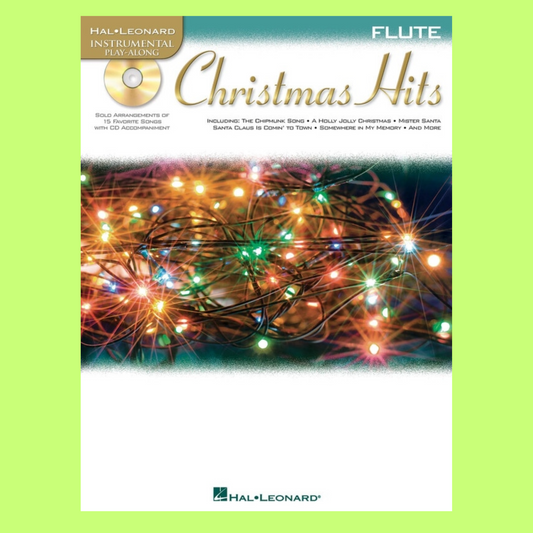 Christmas Hits For Flute Play Along Book/Cd