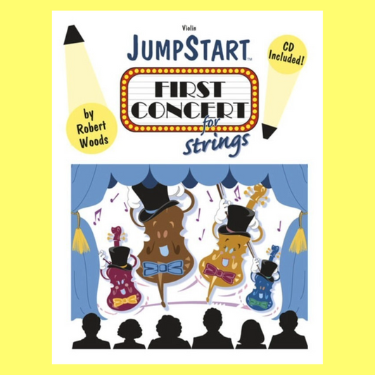 Jumpstart First Concert For Strings Violin Book