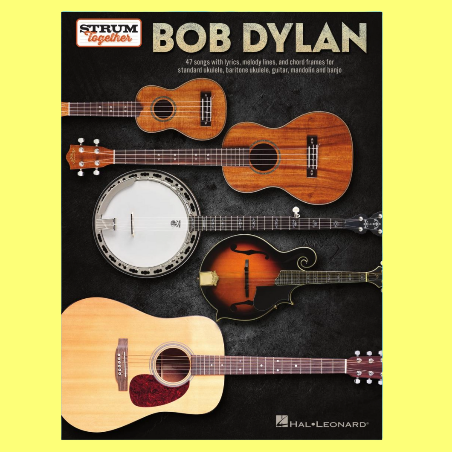 Bob Dylan - Strum Together Book for Folk Instruments Book