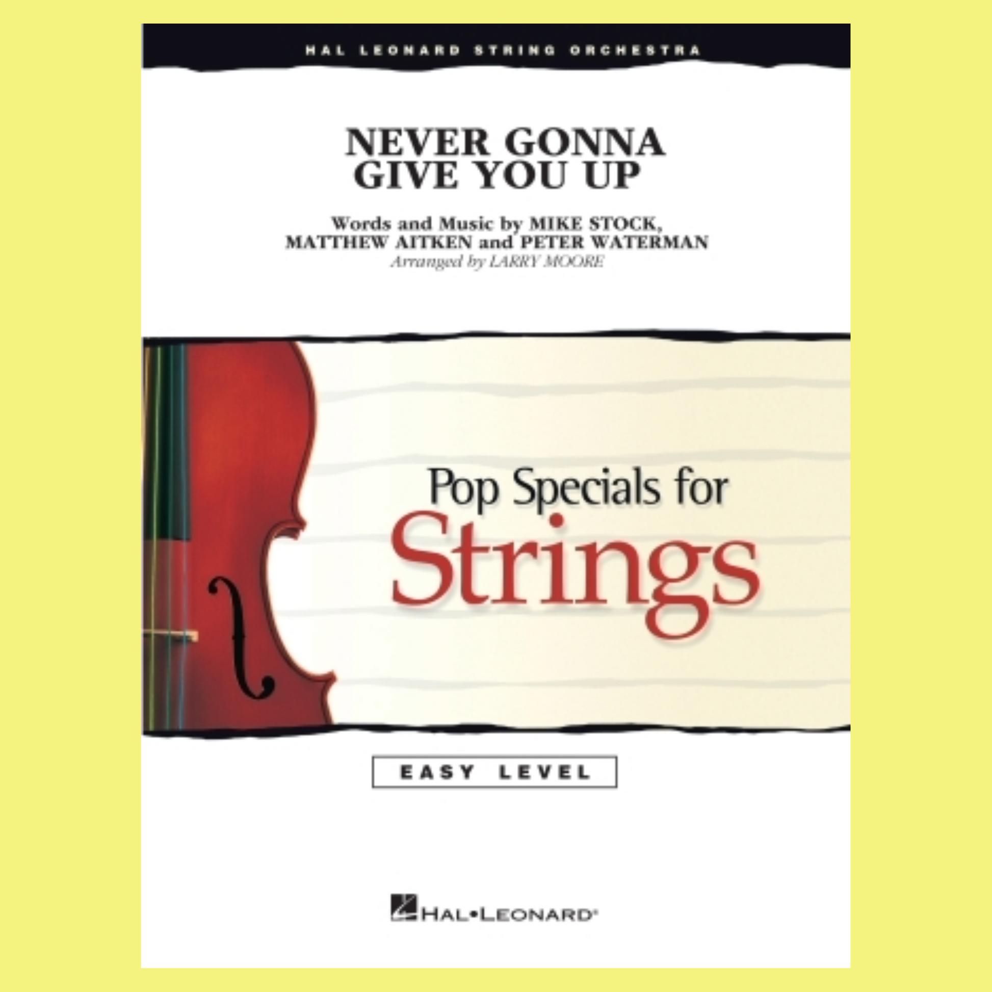 Rick Roll - Never Gonna Give You Up Score Parts For String Orchestra