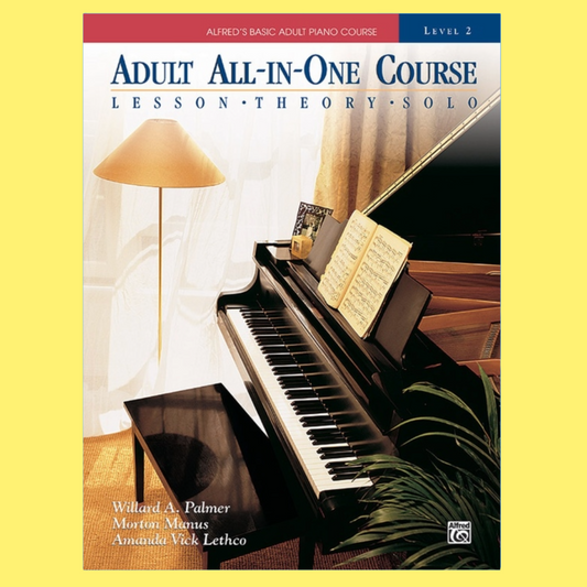 Alfred's Basic Adult All-in-One Piano Course - Book 2