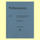 Robert Schumann - 3 Romances Op 94 Oboe with Piano Accompaniment Book